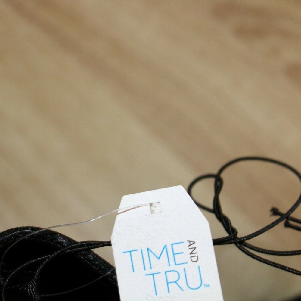 Time and Tru Women's Mid Ankle Boot Faux Suede - Picture 2 of 5